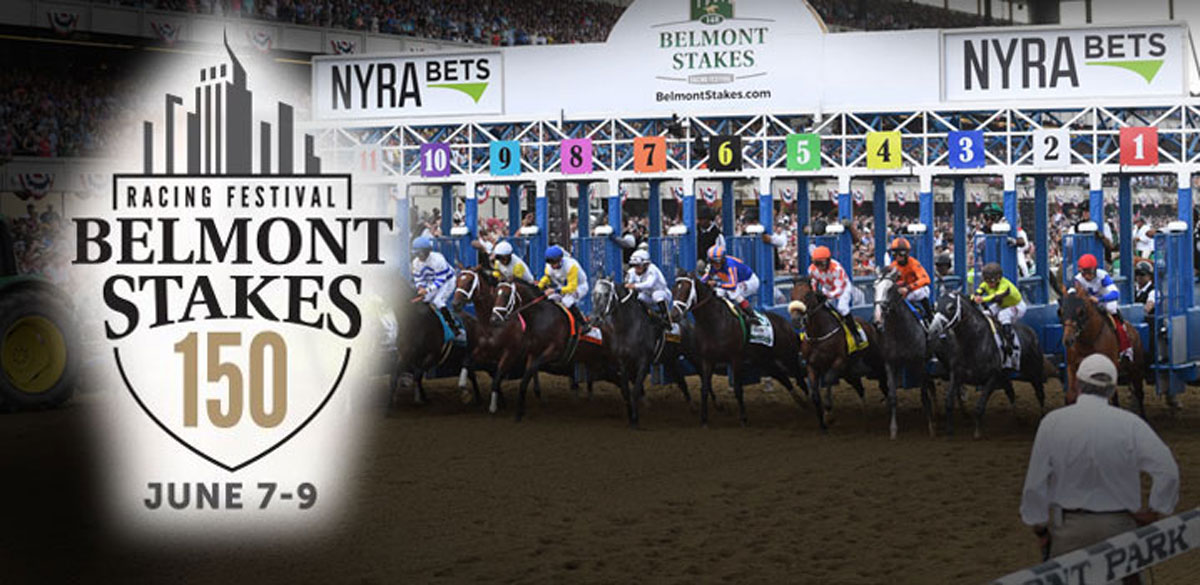 Belmont Stakes hevoset ja Jockeys Racing