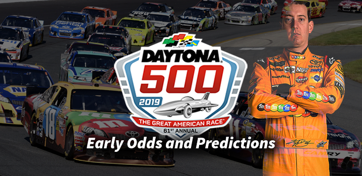 Daytona 500 varhaiset kertoimet ja ennusteet