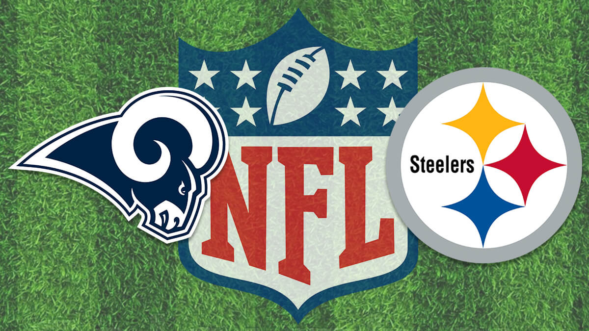 Los Angeles Rams vs Pittsburgh Steelers logot-NFL Logo