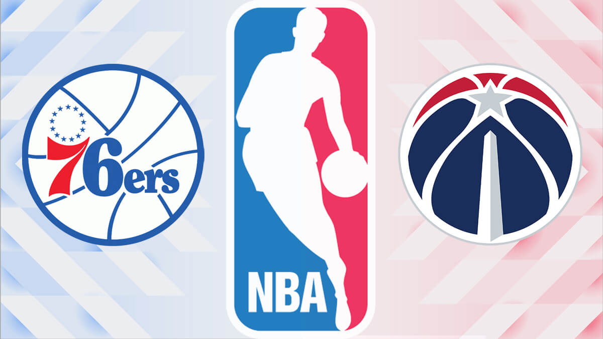 Philadelphia 76ers vs Washington Wizards logot-NBA Logo