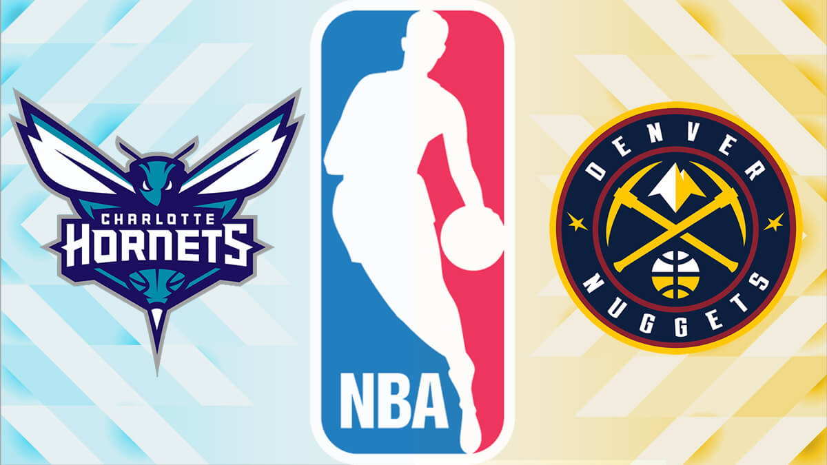 Charlotte Hornets vs Denver Nuggets logot-NBA Logo