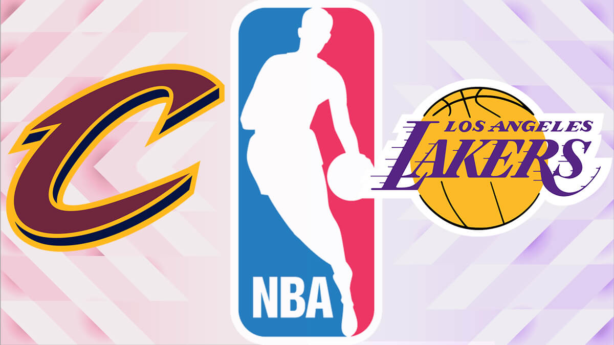 Cleveland Cavaliers vs Los Angeles Lakers logot-NBA Logo