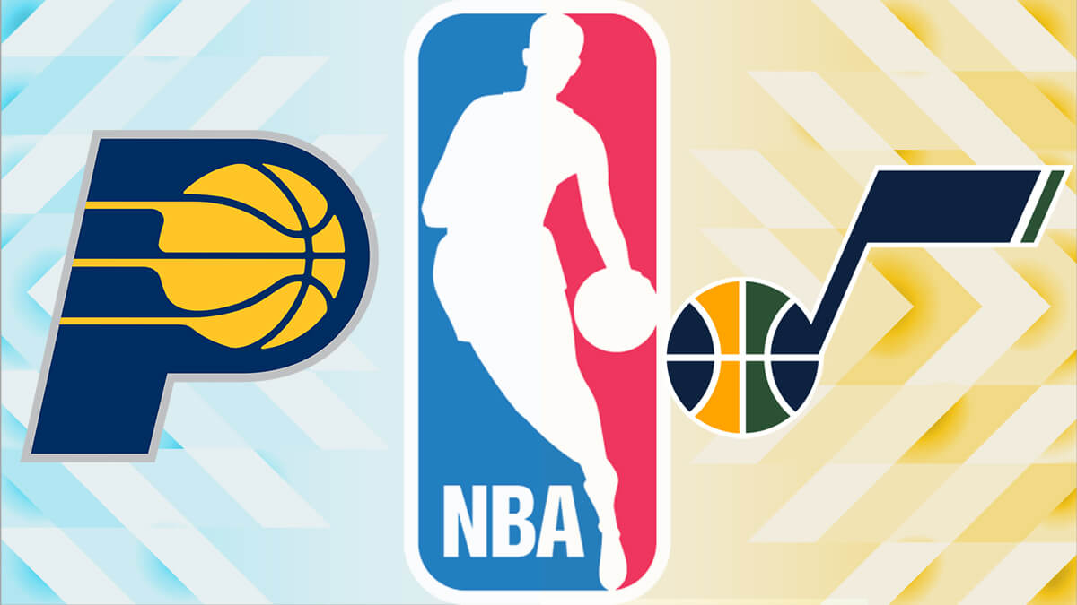 Indiana Pacers vs Utah Jazz logot-NBA Logo