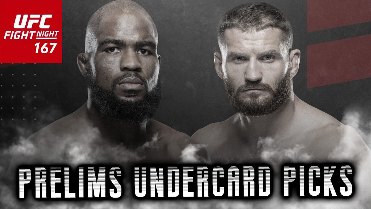 Corey Anderson ja Jan Blachowicz 2 Prelims Undercard - UFC Fight Night 167 Logo